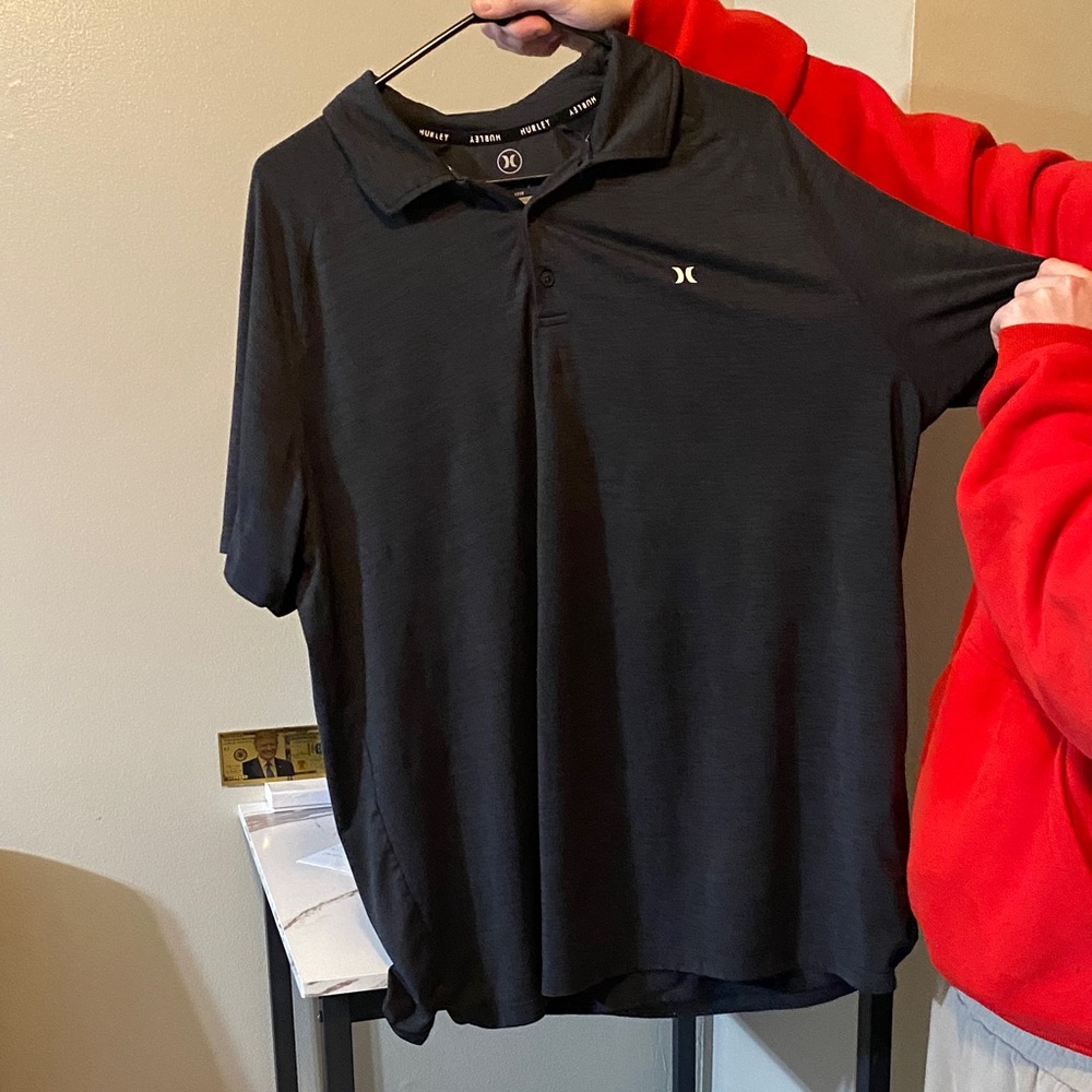Hurley Men's Charcoal Polo Shirt